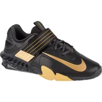 Nike Savaleos Gewichtheberschuhe - Black / Met Gold-Anthracite Infinite Gold - EU 42 1/2