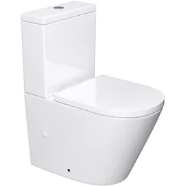 mai & mai Aachen179T Stand-WC mit WC-Sitz Weiß