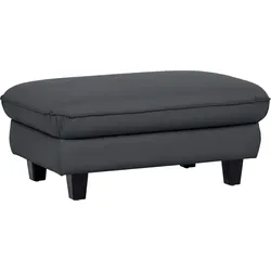 Hocker HOME AFFAIRE "Pilot", grau (fango), B:101cm H:46cm T:65cm, 100% Polyester, Feinstruktur: 75000 Scheuertouren, Struktur 35000 Scheuertouren, Microfaser 40000 Scheuertouren, Hocker
