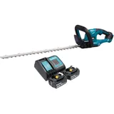 Makita DUH 607 SF2 Akku Heckenschere 18 V 60 cm + 2x Akku 3,0 Ah + Ladegerät
