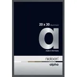 Nielsen Alu 1635020 Alpha dunkelgrau glanz 20x30cm
