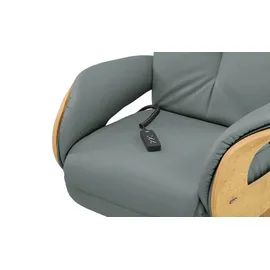 HIMOLLA Relaxsessel 7818 Leder 75 x 108 x 84 cm Blau elektrisch