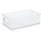 Zeller Aufbewahrungsbox 25,5 x 15 x 7,6 cm 15-tlg. transparent