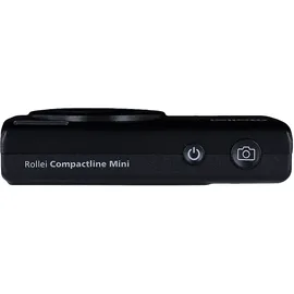 Rollei Compactline Mini Digitale Kompaktkamera Schwarz, nicht vorhanden opt. Zoom
