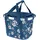 KLICKfix Bikebasket Blue Flowers blau