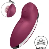 Satisfyer Tap & Climax 2 11 cm (beere)