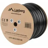LANBERG LCF5-30CU-0305-BK Netzwerkkabel F/UTP (FTP) (F/UTP, CAT5e, 305 m),