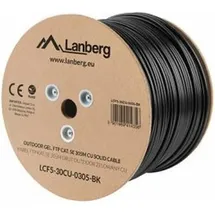 LANBERG LCF5-30CU-0305-BK Netzwerkkabel F/UTP (FTP) (F/UTP, CAT5e, 305 m),