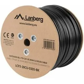 LANBERG LCF5-30CU-0305-BK Netzwerkkabel F/UTP (FTP) (F/UTP, CAT5e, 305 m),