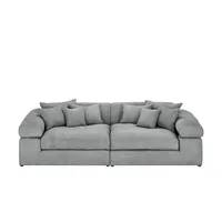 smart Big Sofa  Lianea ¦ grau ¦ Maße (cm): B: 260 H: 86 T: 133