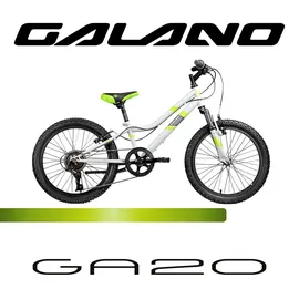 Galano GA20 20" RH 26 cm grau/grün 7-Gang V-Brakes