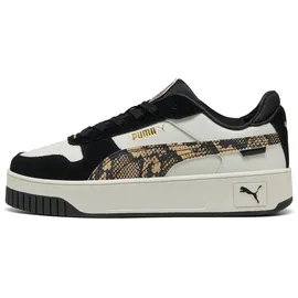 Puma Carina Street Snake Chic Vapor Gray-PUMA Black-PUMA Gold 38