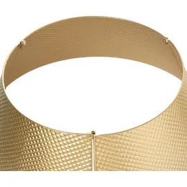 Beliani Weihnachtsbaumkragen Gold 64 cm