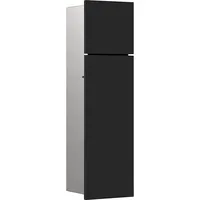 EMCO Asis Pure WC-Modul Unterputz, Anschlag rechts, schwarz matt