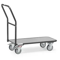 Magazinwagen 250kg, Ladefläche 1000x600x233mm Holzwerkstoffplatte, Stahlrohr