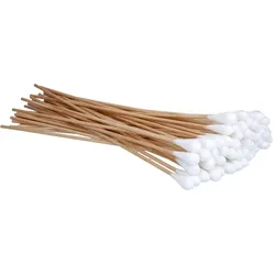 Wattestäbchen Holz 25cm großer Kopf