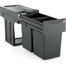 HAILO Tandem 15/15 30 l Schwarz