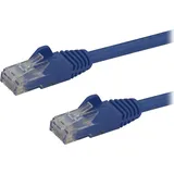 Startech Cat6 UTP Netzwerkkabel - Cat 6 RJ45 Netzwerkkabel mit Knickschutz - Blau - Patch-Kabel