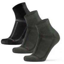 Danish Endurance Long Distance Socken 3 Paar Schwarz/Grün 43-47