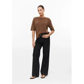 s.Oliver Strickpullover mit Glitzergarn Braun L