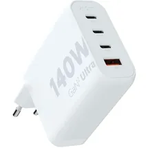 Xtorm GaN2 Ultra Wand-Ladegerät 140W / PD / 3x USB-C / 1x USB-A weiß