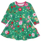 Toby Tiger Shirtkleid Wald Print Grün 116