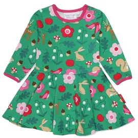Toby Tiger Shirtkleid Wald Print Grün 116
