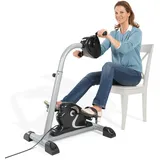 maxVitalis Bewegungstrainer 2in1 Armtrainer und Beintrainer mit Motorunterstützung Pedaltrainer für Senioren Fitnessgerät für passives und gelenkschonendes Training der Arme und Beine