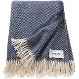 Schöner Wohnen Kollektion Wohndecke Zen mit Fransen, Kuscheldecke blau