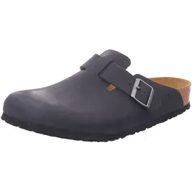 Birkenstock Boston Nubukleder geölt schwarz 41