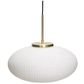 Hübsch Serene 1-flg. Ø 40 cm oval weiß