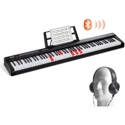 VEVOR Digital 88 Tasten Keyboard E-Piano Klavier Digital Piano 1000 Rhythmen