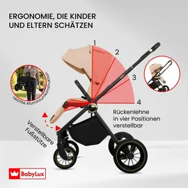 Babylux Kinderwagen 2in1 Beige