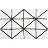 Schöner Wohnen Badteppich Barbados Schwarz 67 x 110 cm