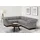 Home Affaire Chesterfield-Sofa »Chesterfield Ecksofa, auch in Leder L-Form« hochwertige Knopfheftung, langer Schenkel links oder rechts wählbar grau