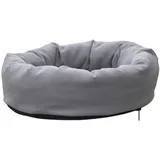 aktiv kat - Liegeebene mit Kuschelrand und Nano-Bezug Ø 45 cm - Hellgrau