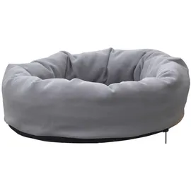 aktiv kat - Liegeebene mit Kuschelrand und Nano-Bezug Ø 45 cm - Hellgrau