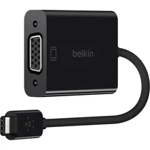 Belkin USB-C auf VGA Adapter 15 cm Schwarz