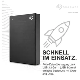 Seagate One Touch 5 TB USB 3.0 Schwarz STKZ5000400