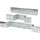 Pipetec Montageplatte für Wandwinkel, (Ausführung: Abgewinkelt einen Wandwinkel (LxT) 228x40 mm,