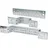 Pipetec Montageplatte für Wandwinkel, (Ausführung: Abgewinkelt einen Wandwinkel (LxT) 228x40 mm,