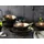 CreaTable Glamour Kombiservice 16-tlg. gold/schwarz