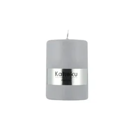 Möbel Kraft Zylinderkerze Powder 10 cm 6,8 cm grau