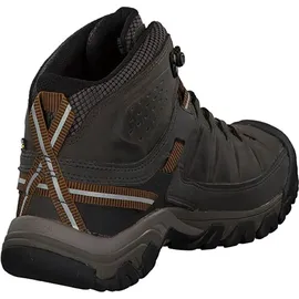 Keen Targhee III Herren-Wanderstiefel, mittelhoch, wasserdicht, Schwarz Oliv/Goldbraun, 44.5 EU