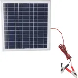 50 W 18 V Solarpanel, Monokristallines Silizium-Solarpanel-Ladegerät für Auto, Boot, Marine, Wohnmobil, Anhänger, LKW, Camping