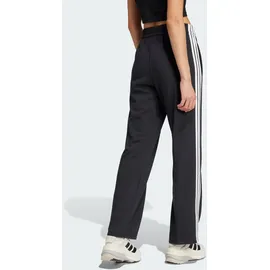 adidas Essentials 3-Streifen Open Hem French Terry Jogginghose Schwarz M