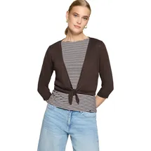 Zero Sweatjacke 36 Chocolate Plum