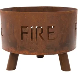RedFire Handgefertigte Feuerschale Fulla 50 cm ø