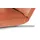 KOINOR Liege Jonas Leder 70 x 95 x 175 cm Orange elektrisch mit Kissen