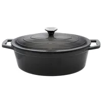 ELO Bräter oval 33 cm, Gusseisen ov.33grau, Pfanne +